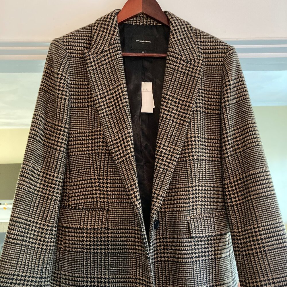 NWT Wool Blazer - Banana Republic - Sz 10